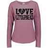 3077 Ladies' Extra Soft Tri-Blend Longsleeve Thumbnail